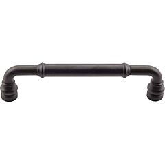 Top Knobs Brixton Pull Contemporary, Transitional Style 5-1/16 Inch (128mm) Center to Center, Overall Length 5-5/8" Sable Cabinet Hardware Pull / Handle 