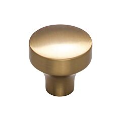 Top Knobs Kinney Contemporary, Modern Style Honey Bronze Knob, 1-1/4 Inch Diameter