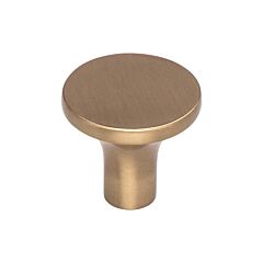 Marion Contemporary, Modern Style Honey Bronze Knob, 1-1/4 Inch Diameter, Top Knobs