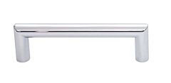 Top Knobs Lynwood 3-3/4" (96mm) Center to Center, Overall Length 4-3/16" (106.5mm) Polished Chrome Cabinet Door Pull/Handle