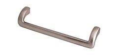 Kentfield Contemporary, Modern Style 6-5/16 Inch (160mm) Center to Center, Overall Length 6-13/16 Inch Brushed Satin Nickel Cabinet Hardware Pull / Handle, Top Knobs