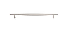 Allendale Contemporary, Modern Style 12 Inch (305mm) Center to Center, Overall Length 14-9/16 Inch Brushed Satin Nickel Cabinet Hardware Pull / Handle, Top Knobs