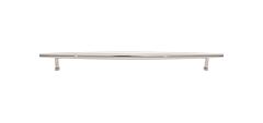 Allendale Contemporary, Modern Style 12 Inch (305mm) Center to Center, Overall Length 14-9/16 Inch Polished Nickel Cabinet Hardware Pull / Handle, Top Knobs