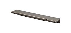 Crestview Tab Contemporary, Modern Style 6 Inch (152mm) Center to Center, Overall Length 8 Inch Ash Gray Cabinet Hardware Pull / Handle, Top Knobs