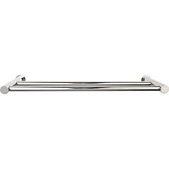 Hopewell Bath Double Towel Bar 18" Center to Center, 19-1/2" (495.5mm) Overall Length, Polished Nickel