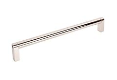 Top Knobs Bar Pulls 18" (457mm) Center to Center, Overall Length 18-9/16" (471.5mm) Polished Nickel Cabinet Door Pull/Handle