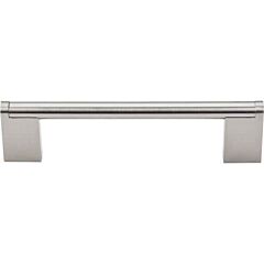 Top Knobs Princetonian Bar Appliance Pull Contemporary Style 18 Inch (457mm) Center to Center, Overall Length 20" Brushed Satin Nickel Cabinet Hardware Appliance Pull / Handle
