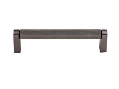 Top Knobs Amwell Bar Pulls 5-1/16" (128mm) Center to Center, Overall Length 5-7/16" (138mm) Ash Gray Cabinet Door Pull/Handle