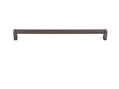 Top Knobs Amwell Bar Pulls 30-1/4" (768mm) Center to Center, Overall Length 30-5/8" (778mm) Ash Gray Cabinet Door Pull/Handle