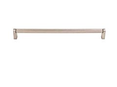 Top Knobs Amwell Bar Pulls 11-11/32" (288mm) Center to Center, Overall Length 11-11/16" (297mm) Brushed Satin Nickel Cabinet Door Pull/Handle