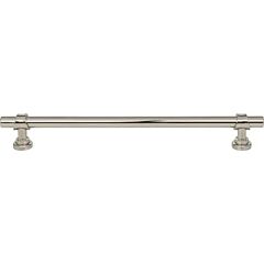 Top Knobs Bit Pull 8-13/16" (224mm) Center to Center, 10-1/2" (267mm) Overall Length Polished Nickel