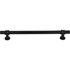 Top Knobs Bit Appliance Pull 12" (305mm) Center to Center, 14-15/16" (379.5mm) Overall Length Flat Black