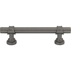 Top Knobs Bit Pull 3-3/4" (96mm) Center to Center, 5-1/2" (140mm) Overall Length Ash Gray
