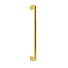 Emtek Concealed Surface Trail Appliance, Unlacquered Brass 12" (305mm) Center to Center, Overall Length 13" (330mm) Cabinet Hardware Pull / Handle