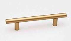 Alno Creations Vita Bella Cabinet Pull/Handle 4" (102mm) Center to Center, Overall Length 5-31/32" in Champagne