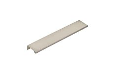 Emtek Contemporary Satin Nickel 6 Inch (152mm) Center to Center, Overall Length 7-1/4 Inch Cabinet Edge Pull / Handle
