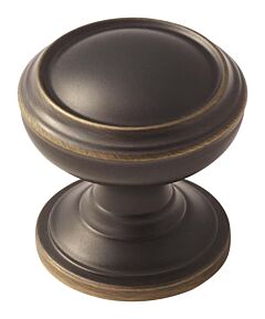 Revitalize 1-1/4 in (32 mm) Diameter Venetian Bronze Cabinet Knob