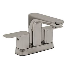 Huntington Brass Sevaun 4" Center Set Lavatory Faucet, PVD Satin Nickel