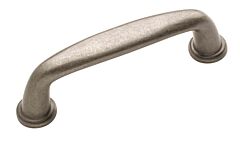 Kane 3 in (76 mm) Center-to-Center Weathered Nickel Cabinet Pull