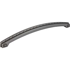 Rhodes Style 12" Inch (305mm) Center to Center, Overall Length 13-1/4" Inch Gun Metal Cabinet Pull/Handle