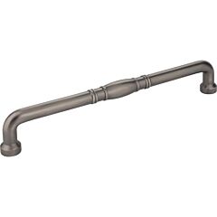 Durham Style 12" Inch (305mm) Center to Center, Overall Length 13" Inch Brushed Pewter Pull/Handle