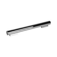 Bali Chrome 6 1/4 Inch (160mm) Center to Center, Overall Length 9 5/8 Inch (244mm) Cabinet Hardware Pull / Handle, Zen