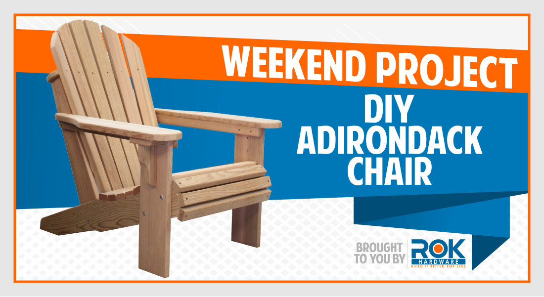 Weekend Project: DIY Adirondack Chair