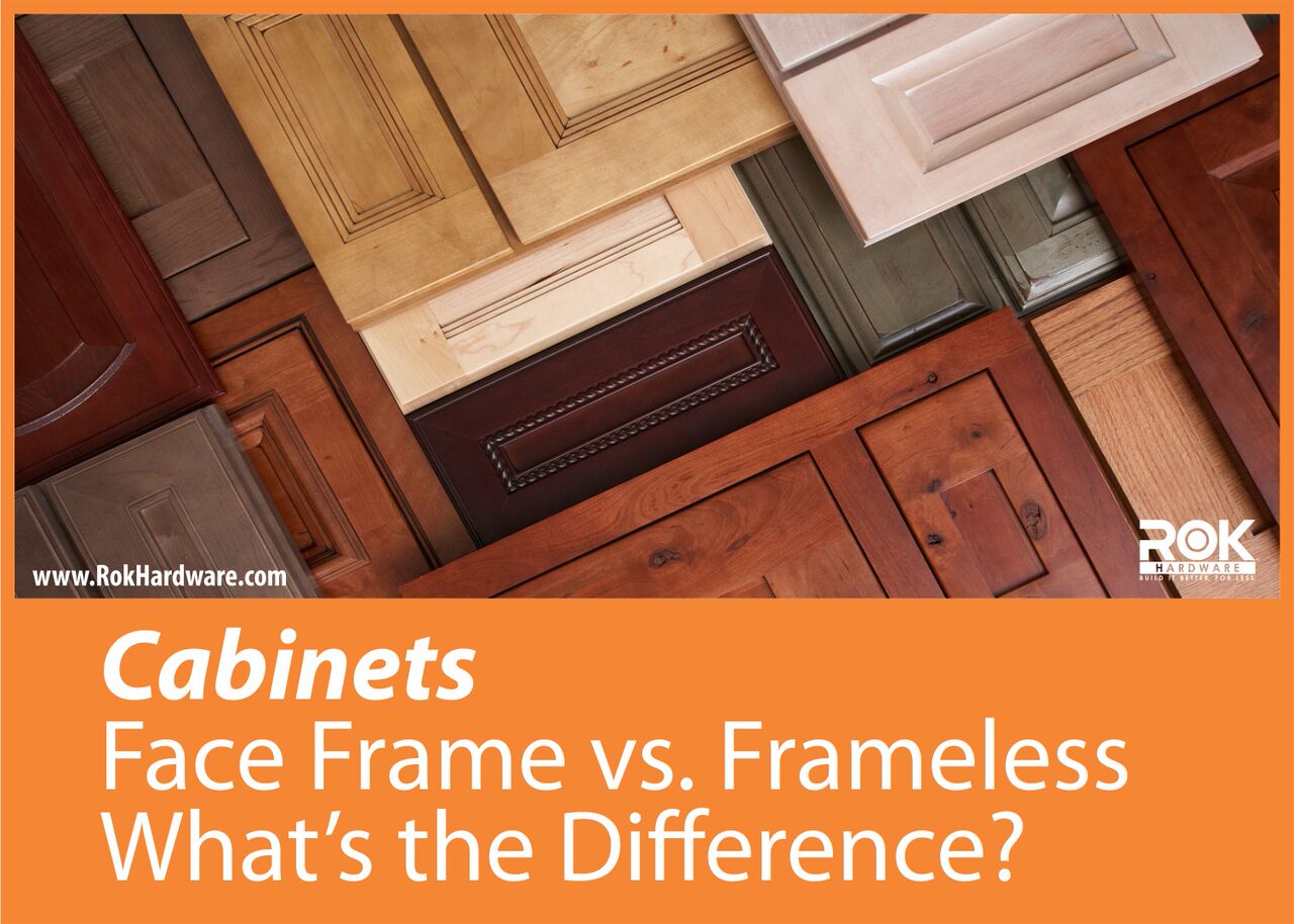 Face Frame vs. Frameless Cabinets: What’s the Difference?
