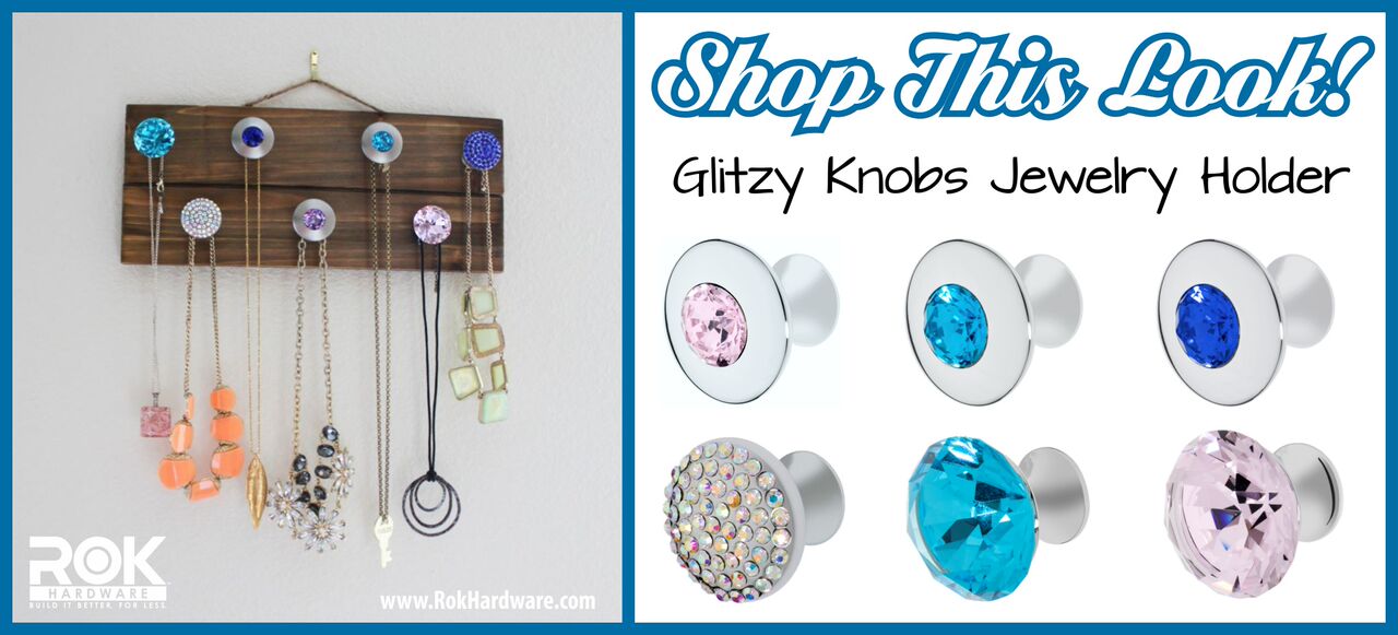 Shop This Look: Glitzy Knobs Jewelry Holder